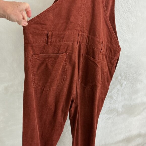 Hatch The Cord Brown Corduroy Maternity Overalls Hatch Size 1 US S - Picture 4 of 6